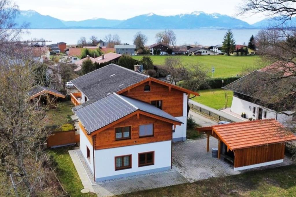 Chalet Am See - Seeblick Bergblick Modern Charmant Neu سيون-سيبروك المظهر الخارجي الصورة