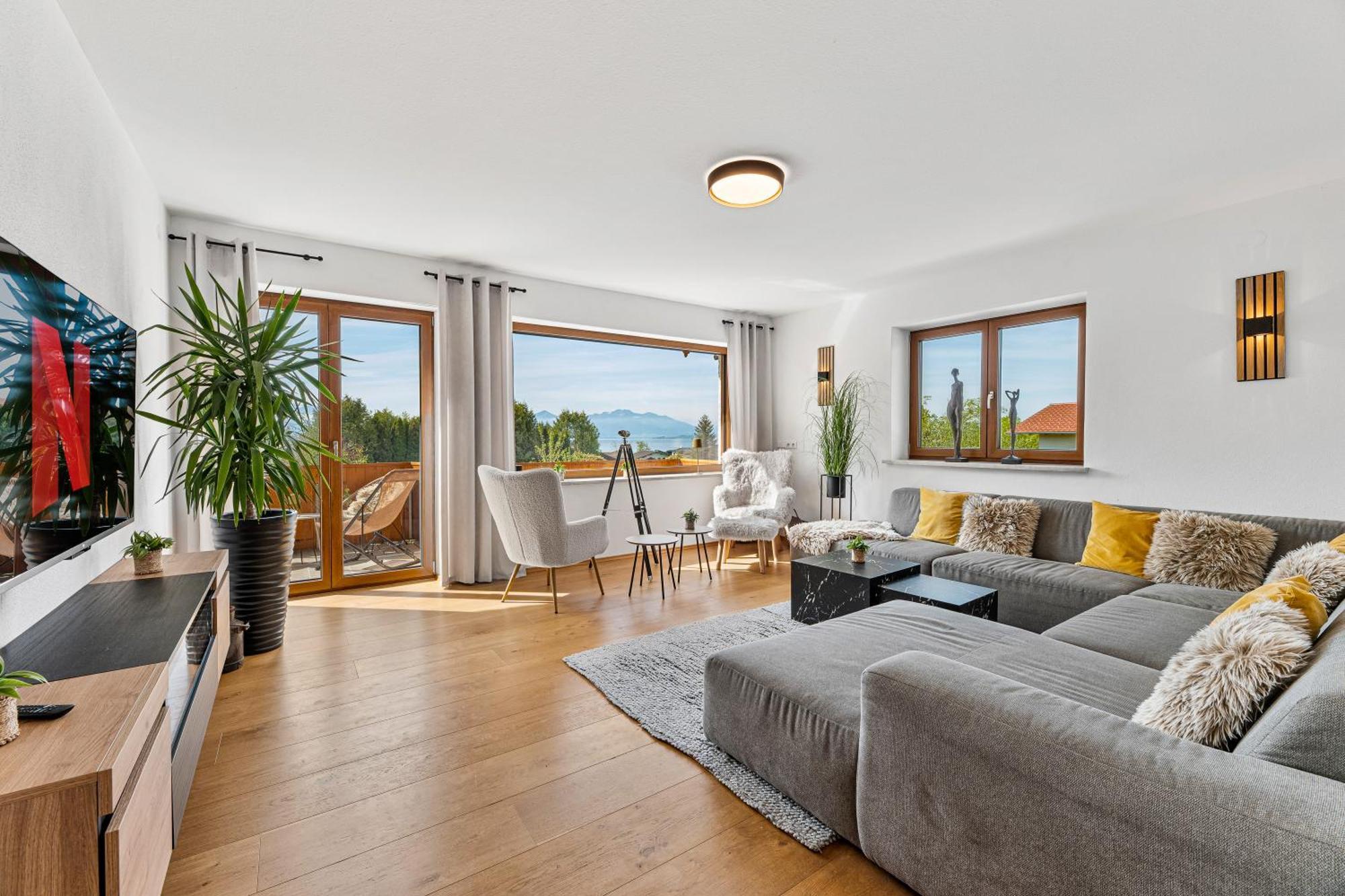 Chalet Am See - Seeblick Bergblick Modern Charmant Neu سيون-سيبروك المظهر الخارجي الصورة
